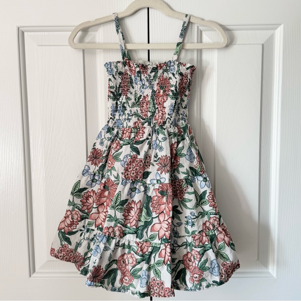 Janie and Jack Millie Smocked Floral Sundress